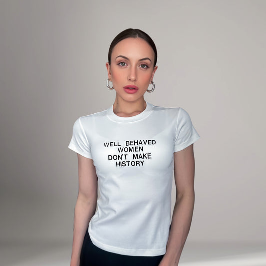 Legacy Bodycon Embroidered Tee