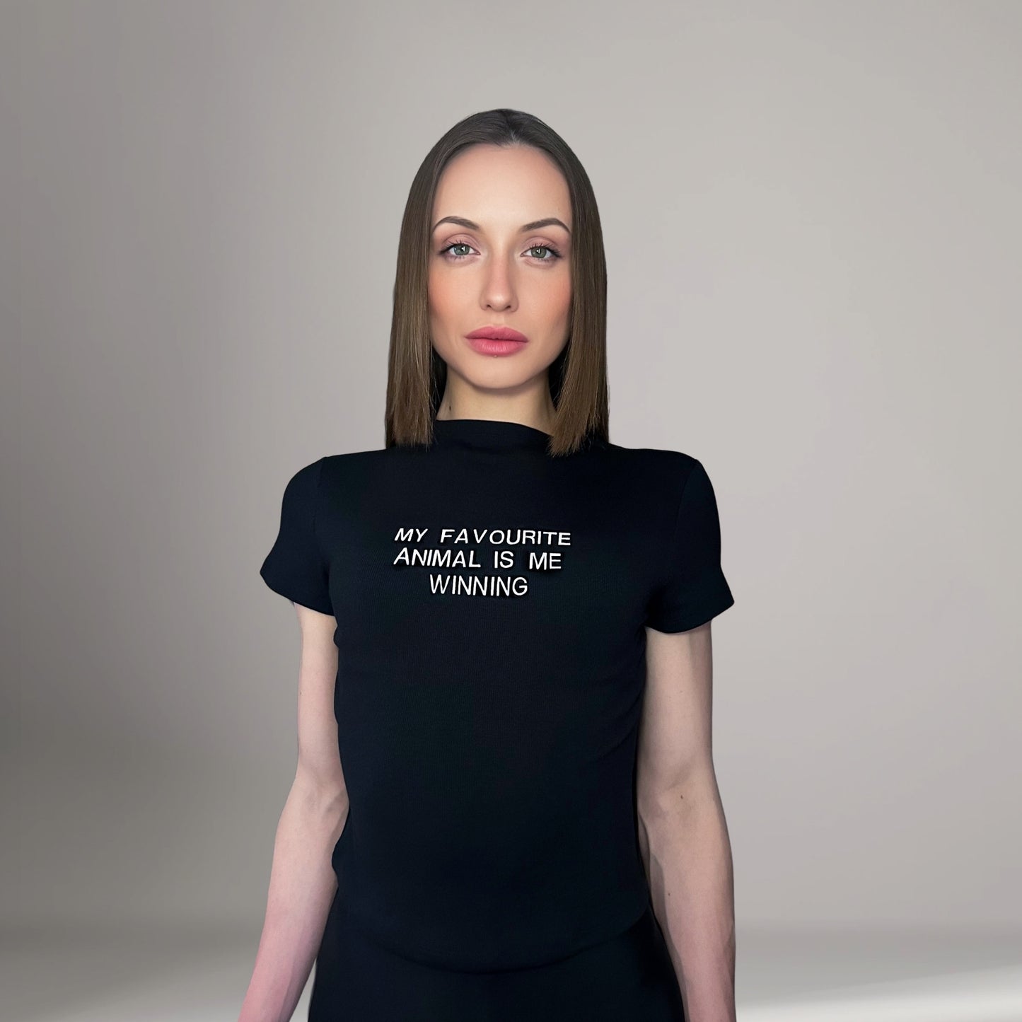 Winning Slim Fit Embroidered Tee